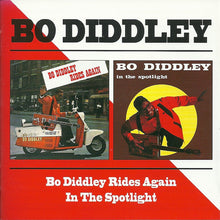 Load image into Gallery viewer, Bo Diddley : Bo Diddley Rides Again / In The Spotlight (CD, Comp)