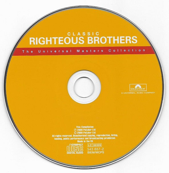 Buy The Righteous Brothers : Classic (CD) Online for a great price
