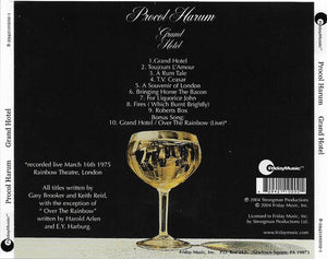 Procol Harum : Grand Hotel (CD, Album, RE, RM)