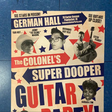 Load image into Gallery viewer, The Colonel's Super Dooper Guitar Party - 2009 (Poster)
