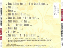 Load image into Gallery viewer, Reba McEntire : Greatest Hits Volume Two (CD, Comp, Club)