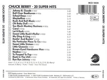 Load image into Gallery viewer, Chuck Berry : 20 Super Hits (CD, Comp)