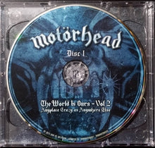 Load image into Gallery viewer, Motörhead : The Wörld Is Ours - Vol 2 (Anyplace Crazy As Anywhere Else) (2xCD, Album)