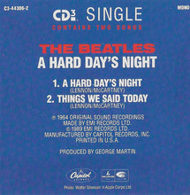 Load image into Gallery viewer, The Beatles : A Hard Day's Night (CD, Mini, Single, Mono, RE)