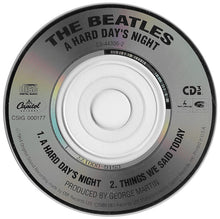 Load image into Gallery viewer, The Beatles : A Hard Day's Night (CD, Mini, Single, Mono, RE)