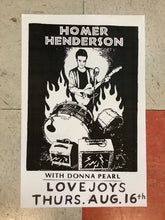 Load image into Gallery viewer, Homer Henderson with Donna Pearl at Lovejoy's (Poster)