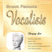 Load image into Gallery viewer, Peggy Lee : Great Female Vocalists (CD, Comp, RM)