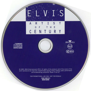 Elvis Presley : Artist Of The Century (CD, Promo, Smplr)