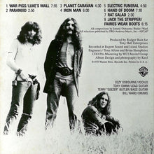 Load image into Gallery viewer, Black Sabbath : Paranoid (CD, Album, RE, SRC)