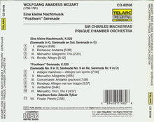 Load image into Gallery viewer, Mozart* - Sir Charles Mackerras, Prague Chamber Orchestra : Eine Kleine Nachtmusik • "Posthorn" Serenade (CD, Album, RP)