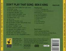 Load image into Gallery viewer, Ben E. King : Don't Play That Song! (CD, Album, Comp, RM)