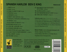 Load image into Gallery viewer, Ben E. King : Spanish Harlem (CD, Album, Comp, RM)