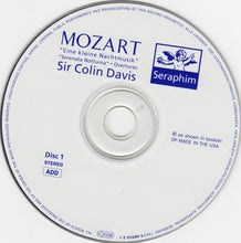 Load image into Gallery viewer, Mozart* : Eine Kleine Nachtmusik / Flute And Harp Concerto (2xCD)