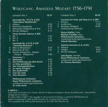 Load image into Gallery viewer, Mozart* : Eine Kleine Nachtmusik / Flute And Harp Concerto (2xCD)
