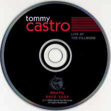 Load image into Gallery viewer, Tommy Castro : Live At The Fillmore (CD, Album, Enh)