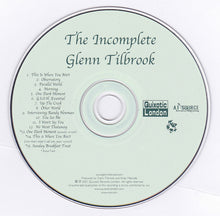 Load image into Gallery viewer, Glenn Tilbrook : The Incomplete Glenn Tilbrook (CD, Album)
