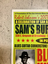 Load image into Gallery viewer, Blues Boy Hubbard at Sam's Burger Joint - 2007 (Poster)