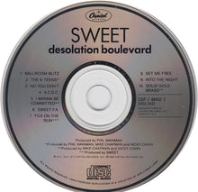 Load image into Gallery viewer, Sweet* : Desolation Boulevard (CD, Album, RE, Cap)