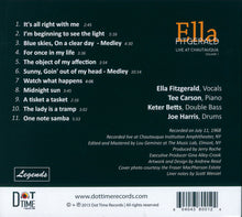 Load image into Gallery viewer, Ella Fitzgerald : Live At Chautauqua, Volume 1 (CD, Album, Dig)