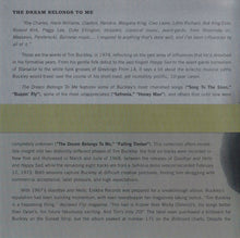 Load image into Gallery viewer, Tim Buckley : The Dream Belongs To Me (Rare And Unreleased Recordings 1968/1973) (CD, Album, Comp)