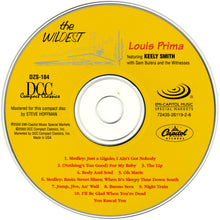 Load image into Gallery viewer, Louis Prima Featuring Keely Smith With Sam Butera And The Witnesses : The Wildest! (CD, Album, Mono, RE)