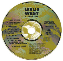 Load image into Gallery viewer, Leslie West : Alligator (CD, Album)