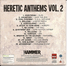 Load image into Gallery viewer, Various : Heretic Anthems Vol. 2 (CD, Comp)