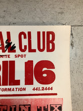 Load image into Gallery viewer, Jake Andrews at Continental Club - 1996 (Poster)