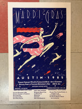 Load image into Gallery viewer, Austin Mardi Gras Parade - 1985 (Poster)