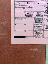 Load image into Gallery viewer, Soap Creek Saloon February Calendar - 1978 (Poster)