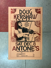 Load image into Gallery viewer, Doug Kershaw at Antone's - 1979 (Poster)