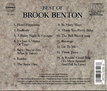 Load image into Gallery viewer, Brook Benton : Best Of Brook Benton (CD, Comp, RM)