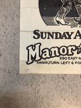 Load image into Gallery viewer, Steve Fromholz and Marcia Ball at Manor Downs - 1977 (Poster)