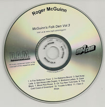 Load image into Gallery viewer, Roger McGuinn : McGuinn's Folk Den Vol. 3 (CDr, Album, Enh)