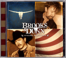 Load image into Gallery viewer, Brooks & Dunn : Steers & Stripes (HDCD, Album, Son)
