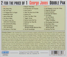 Load image into Gallery viewer, George Jones (2) : 2 For The Price Of 1 George Jones Double Pak Includes 32 Greatest Hits (2xCD, Comp)