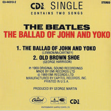 Load image into Gallery viewer, The Beatles : The Ballad Of John And Yoko (CD, Mini, Single)