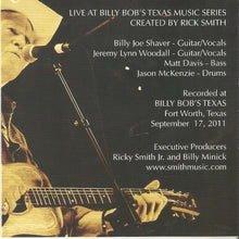 Load image into Gallery viewer, Billy Joe Shaver : Live At Billy Bob's Texas (CD, Album + DVD-V)
