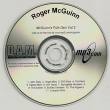 Load image into Gallery viewer, Roger McGuinn : McGuinn's Folk Den Vol. 2 (CDr, Album, Enh, DAM)
