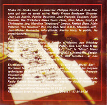 Load image into Gallery viewer, Shake On Shake : Shake It ! Live At The Cricketers (CD, Album)