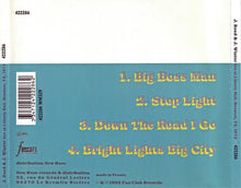 Load image into Gallery viewer, Jimmy Reed & Johnny Winter : Live At Liberty Hall, Houston, TX, 1972 (CD, Album)