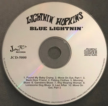 Load image into Gallery viewer, Lightnin' Hopkins : Blue Lightnin' (CD)