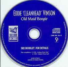 Load image into Gallery viewer, Eddie 'Cleanhead' Vinson* : Old Maid Boogie (CD, Comp)