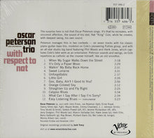 Load image into Gallery viewer, Oscar Peterson Trio* : With Respect To Nat (CD, Album, RE, RM, Dig)