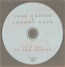 Load image into Gallery viewer, June Carter & Johnny Cash : It's All In The Family (CD, Comp)