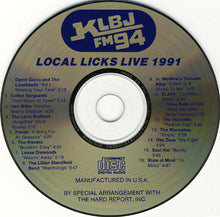 Load image into Gallery viewer, Various : KLBJ FM's Local Licks Live 1991 (CD, Comp)