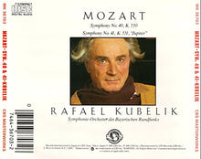 Load image into Gallery viewer, Mozart* / Rafael Kubelik, Symphonie-Orchester Des Bayerischen Rundfunks : Symphony No. 40, K.550 & Symphony No. 41, K.551 (Jupiter) (CD, Album, RE)