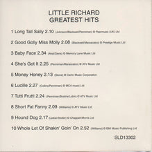 Load image into Gallery viewer, Little Richard : Little Richard - Greatest Hits (CD, Comp, RM)