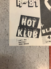 Load image into Gallery viewer, Joann Jett & The Blackhearts at Hot Klub (Poster)