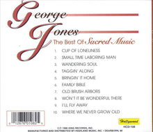 Load image into Gallery viewer, George Jones (2) : The Best Of Sacred Music (CD, Comp, RE)